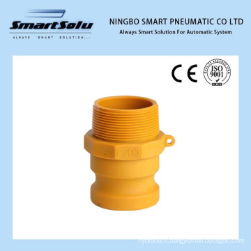 F Type Male BSPT Threaded Nylon Cam and Groove Couplings